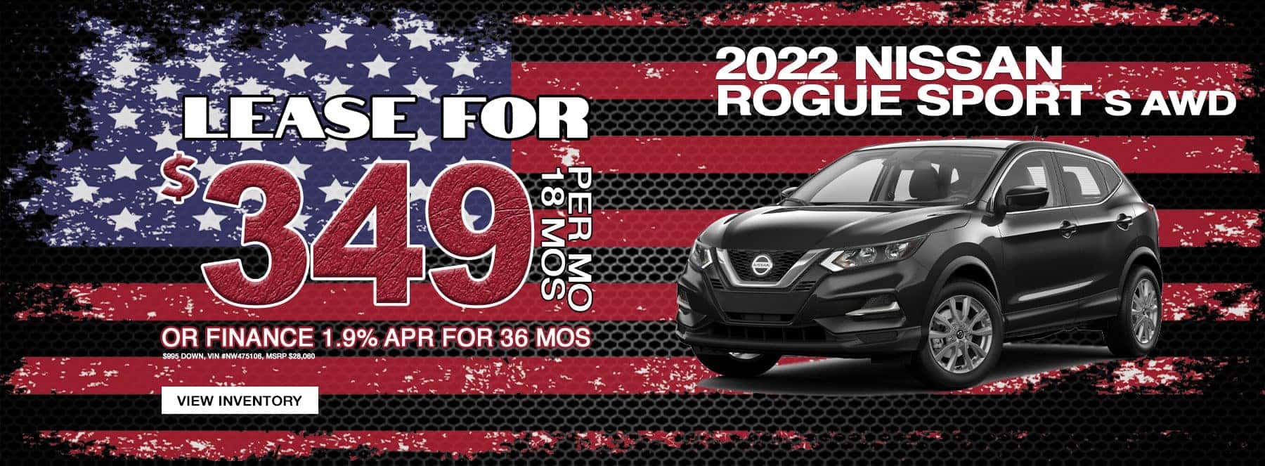 NISSAN MAY ROGUE SPORT 349