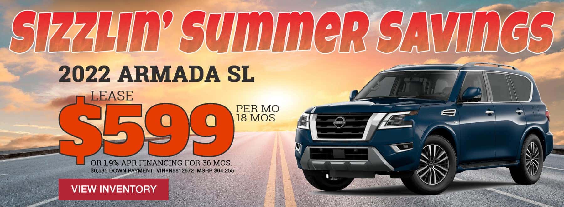 NISSAN AUG ARMADA 599