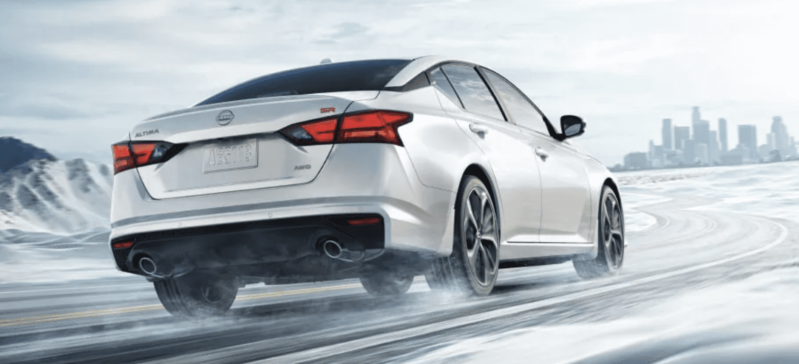 2025 Nissan Altima heading for the city