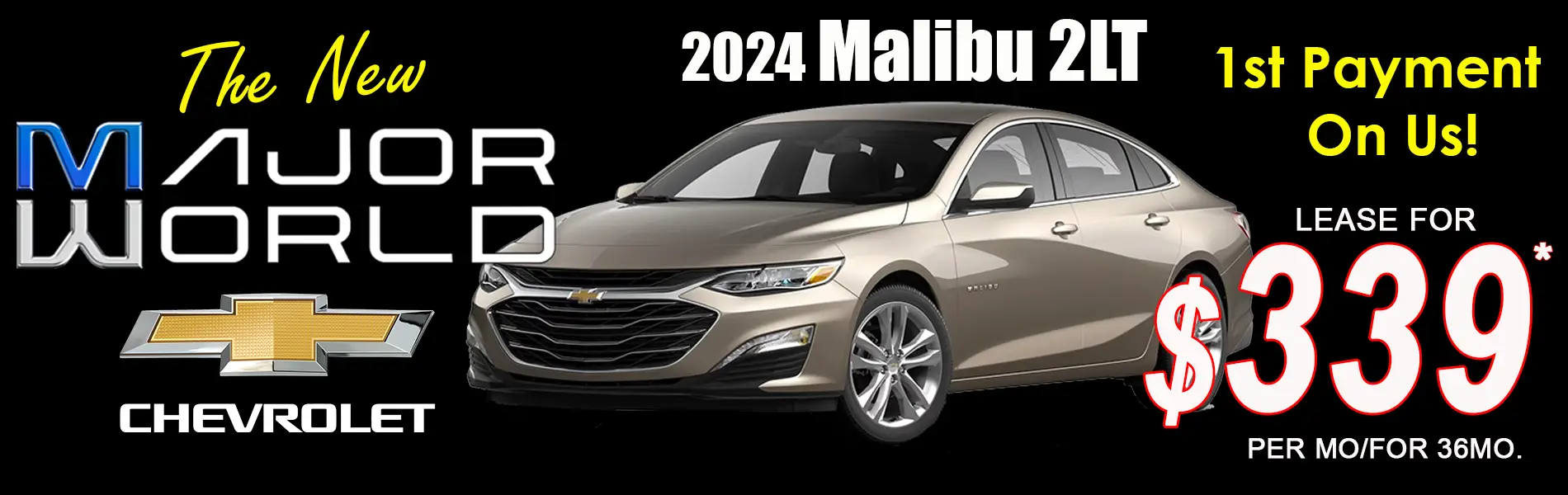 Monthly Specials | Major World Chevrolet