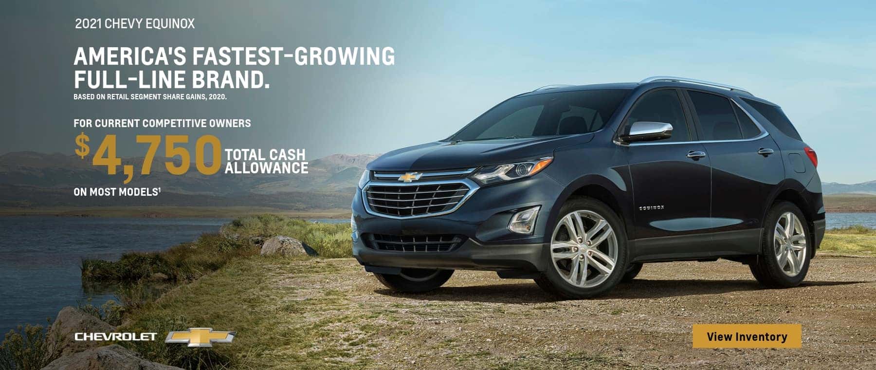 2021 Blue Chevy Equinox