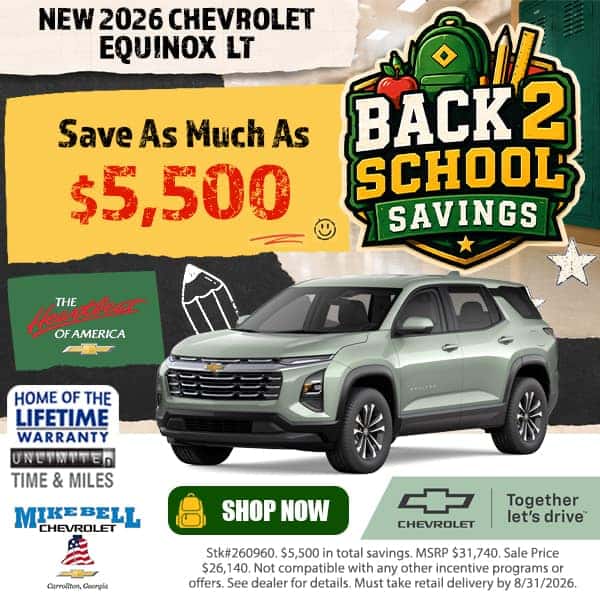 New 2026 Chevrolet Equinox LT