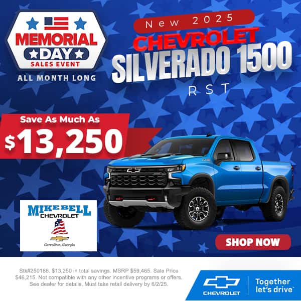 New 2025 Chevrolet Silverado 1500 RST