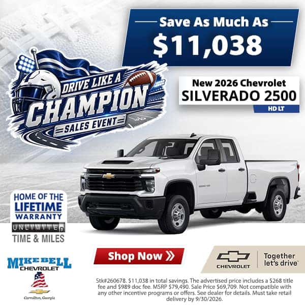 New 2026 Chevrolet Silverado 2500 HD LT