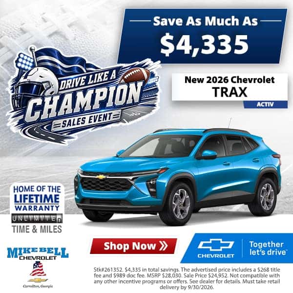New 2026 Chevrolet Trax ACTIV