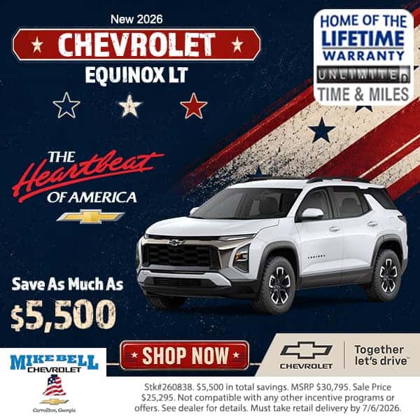 New 2026 Chevrolet Equinox LT