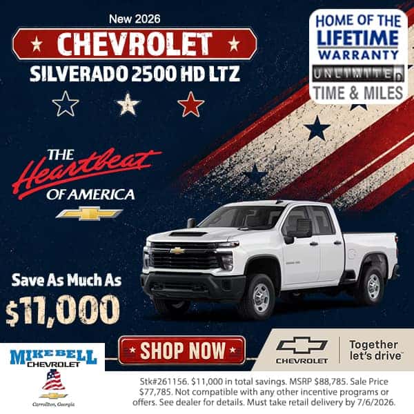 New 2026 Chevrolet Silverado 2500 HD LTZ