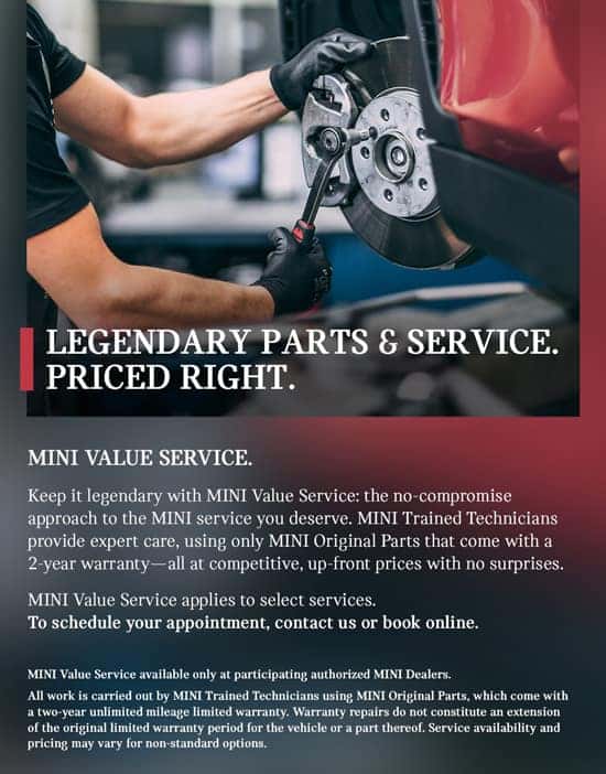 MINI Value Service Offer
