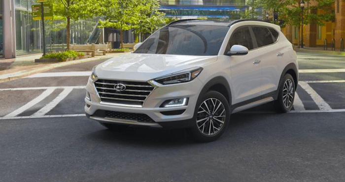 Winter White Hyundai Tucson Winter White