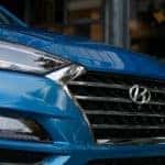 2021 Hyundai Tucson front grille.
