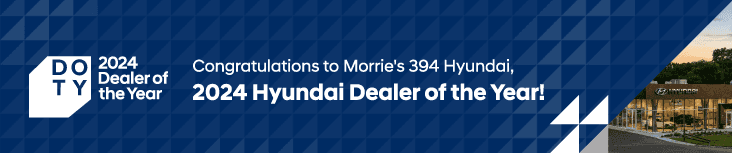 Morrie's 394 Hyundai Dealer of The Year Award 2024