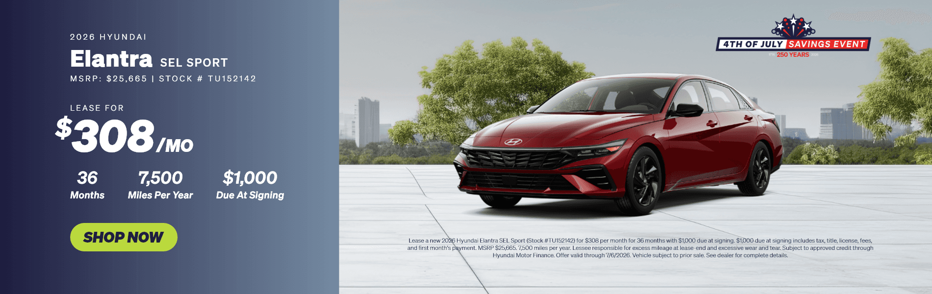 Elantra | June Offer