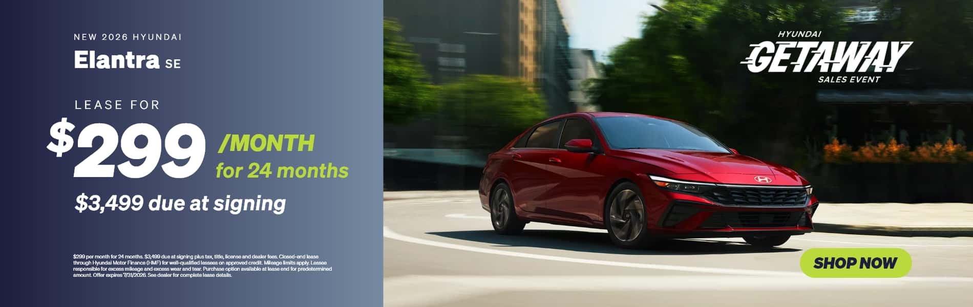 Elantra | July Offer