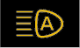 Mazda High Beam Control System Warning Light