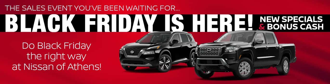 Black Friday is Here! New Specials and Bonus Cash