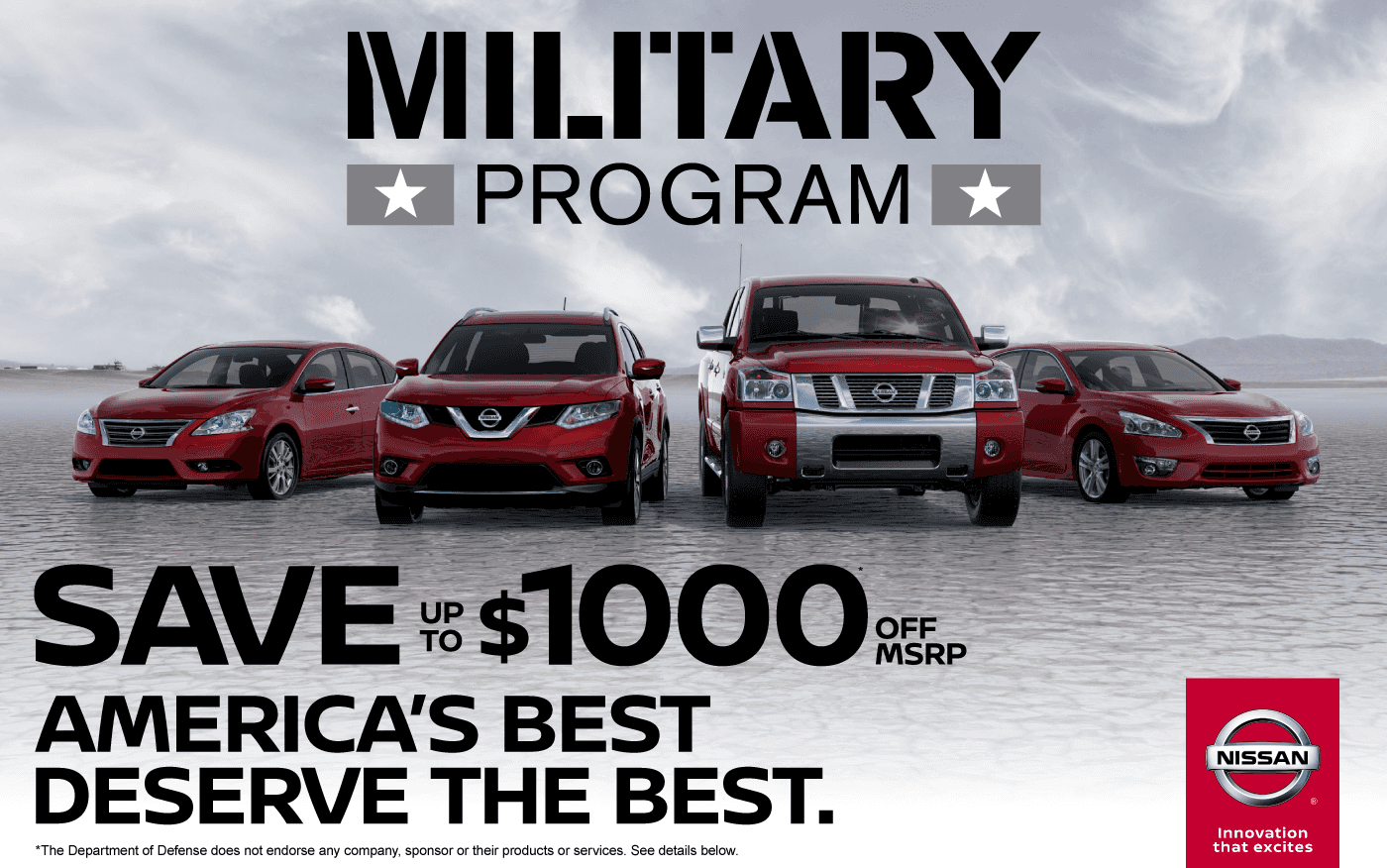 AMERICA'S BEST DESERVE THE BEST.