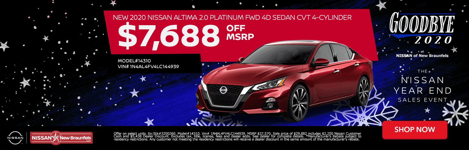 New Specials Nissan New Braunfels, TX Nissan of New Braunfels