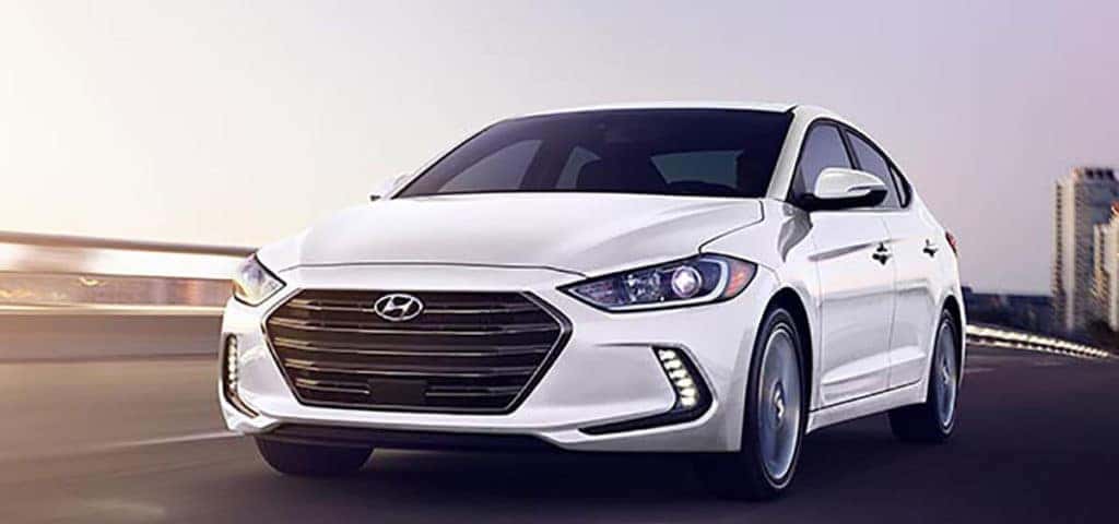 2018 Elantra in white