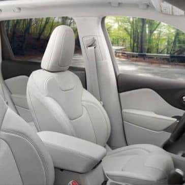 interior of 2019 Jeep Cherokee