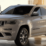 WHITE Jeep Grand Cherokee