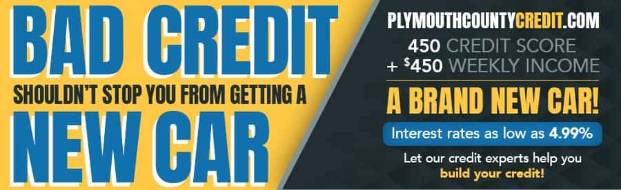 Bad credit shouldn't stop you from getting a new car - 450 score and $450 a week income equals a new car
