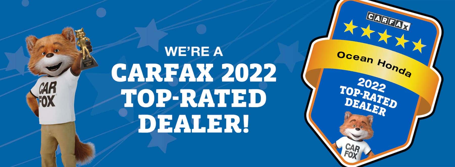 Carfax 2022 Top-rated Dealer