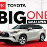 The Big One Sales Event Highlander Offer