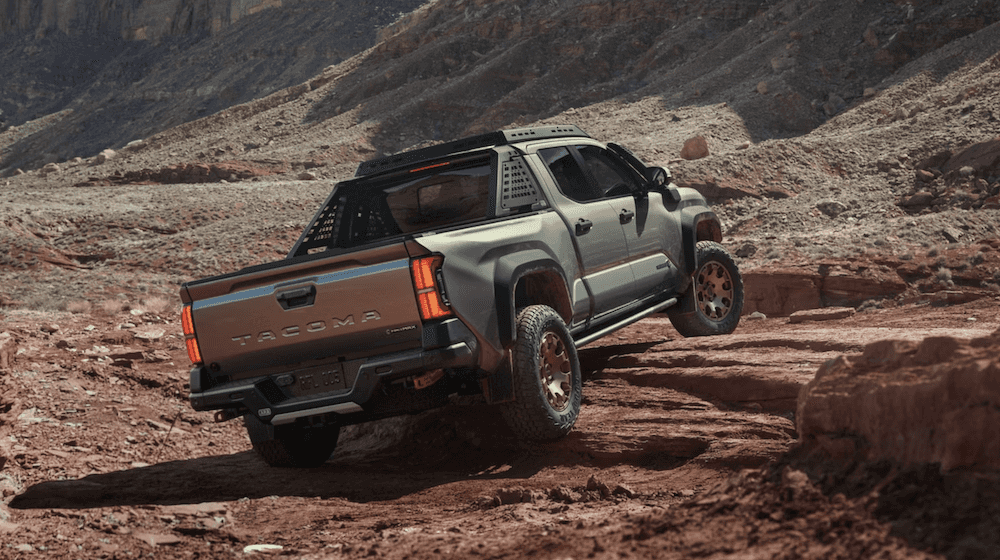2025 Toyota Tacoma TRD Pro interior in Cockpit Red SofTex® trim for sale near Pascagoula, MS