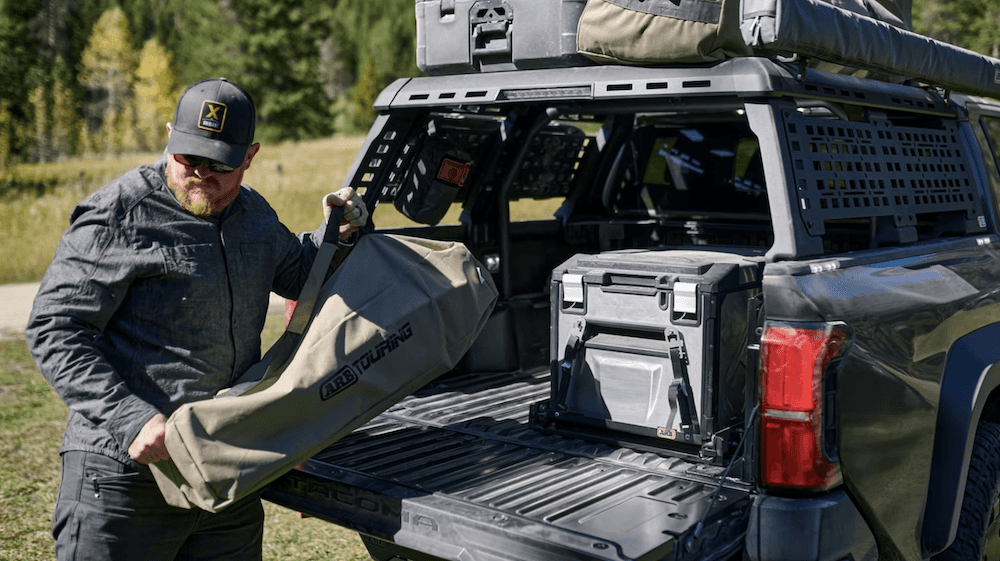 2025 Toyota Tacoma Trailhunter in Bronze Oxide with available roof rack accessory for sale near Moss Point, MS