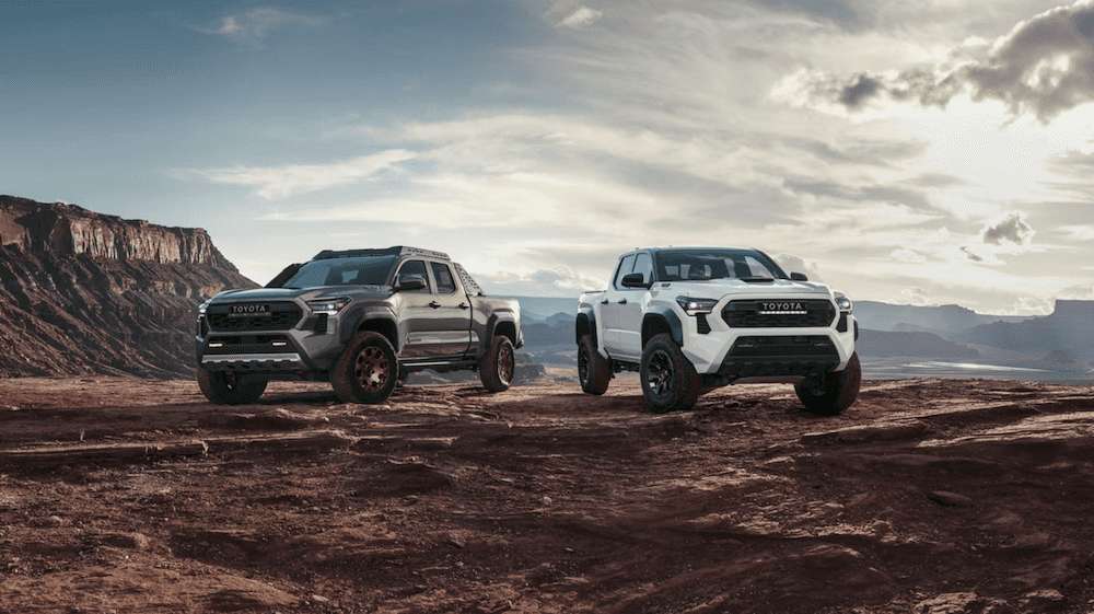 2025 Toyota Tacoma Trailhunter in Bronze Oxide and TRD Pro in Ice Cap for sale in Mobile, AL