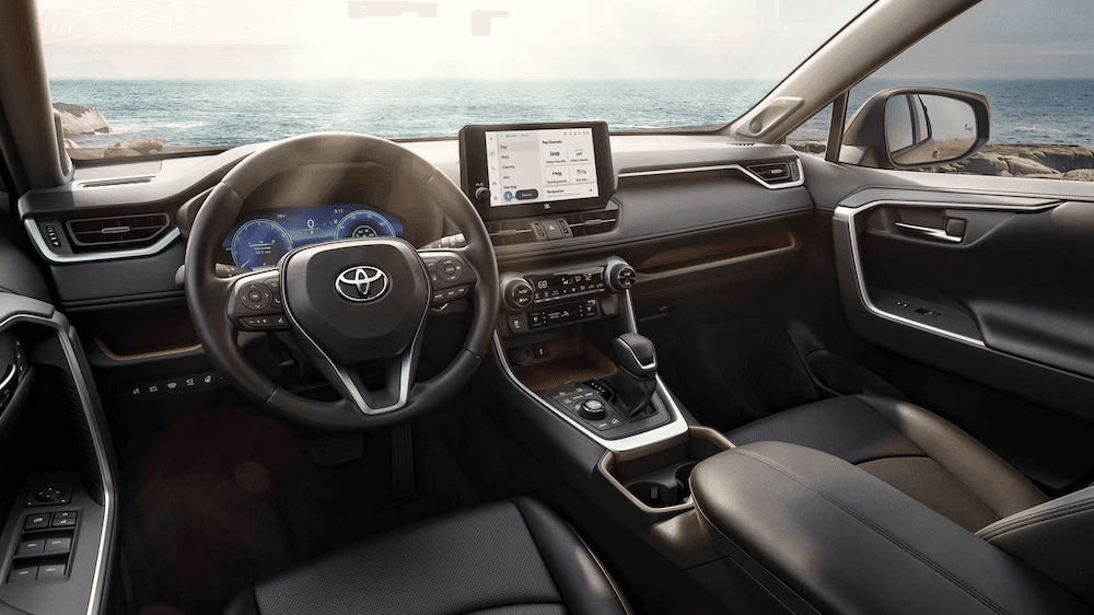 New 2025 Toyota RAV4 interior for sale near Pascagoula, MS
