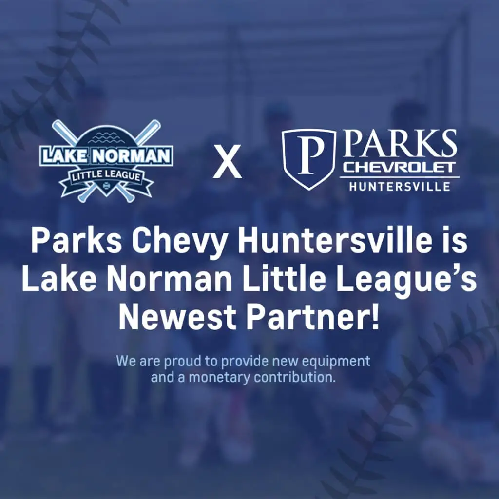 Partnering with Lake Norman Little League Parks Chevrolet Huntersville