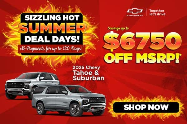 New Chevy Tahoe & Suburban