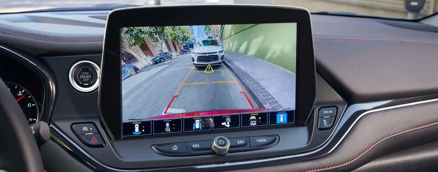 Backup camera on a 2025 Chevy Blazer for sale near Cherryville