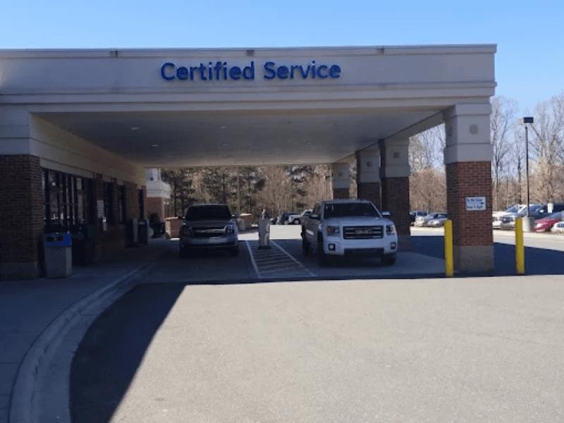 Parks Chevrolet Huntersville service center