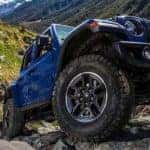 2019 Jeep Wrangler on the mountain