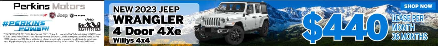 March Banner – Wrangler 4xe