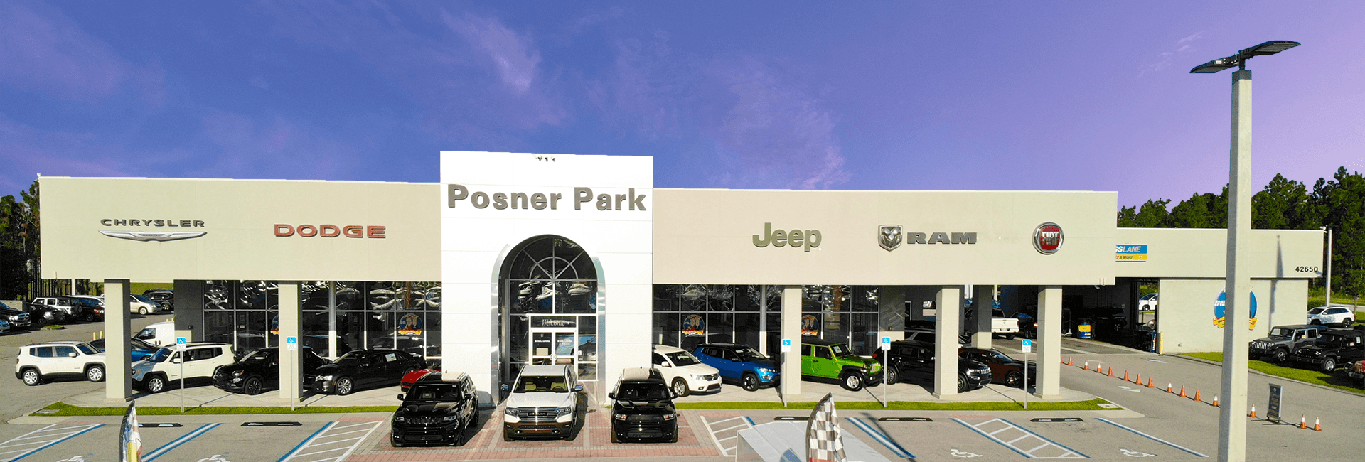 Posner Chrysler Dodge Jeep Ram Fiat Store Front