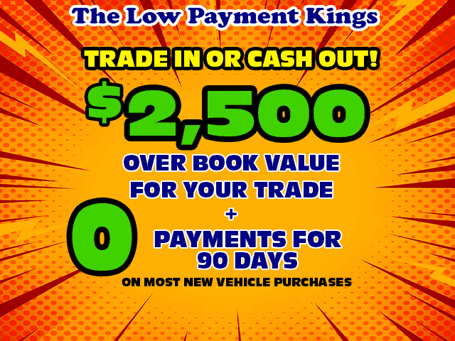 TRADE IN OR CASH OUT!