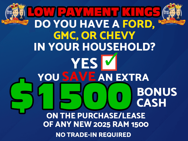 Do you have a Ford, Chevrolet or GMC in your household?