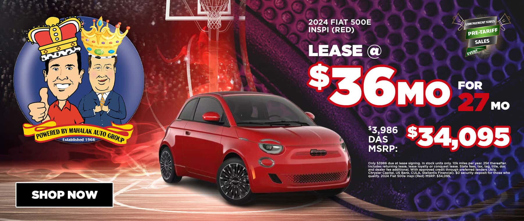 March Fiat Lease Offer