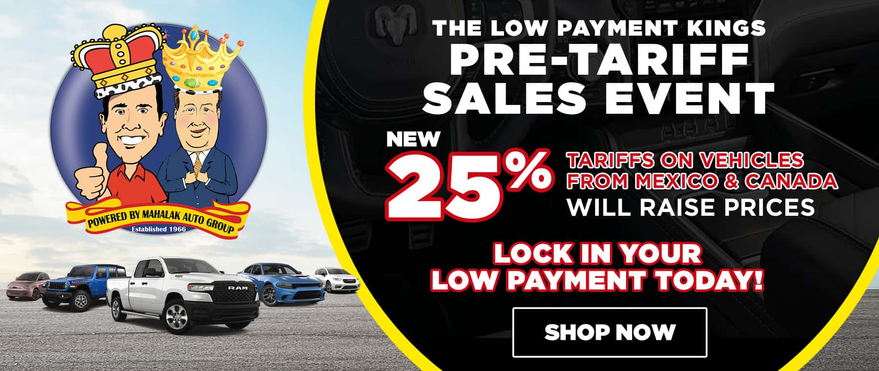 Pre-Tariff Sales Event