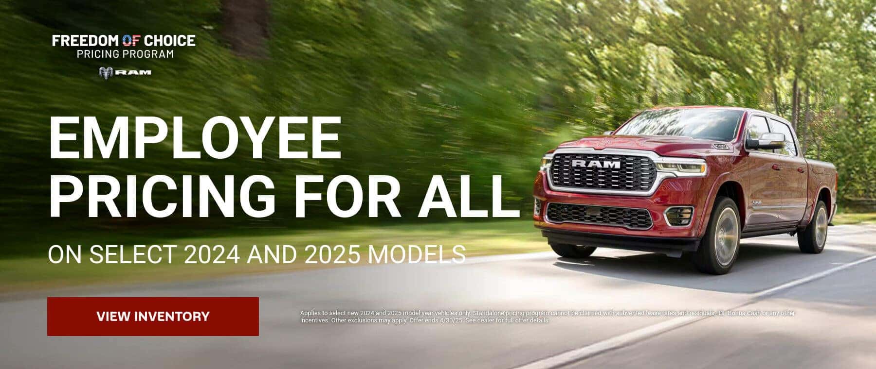 Employee Pricing For All