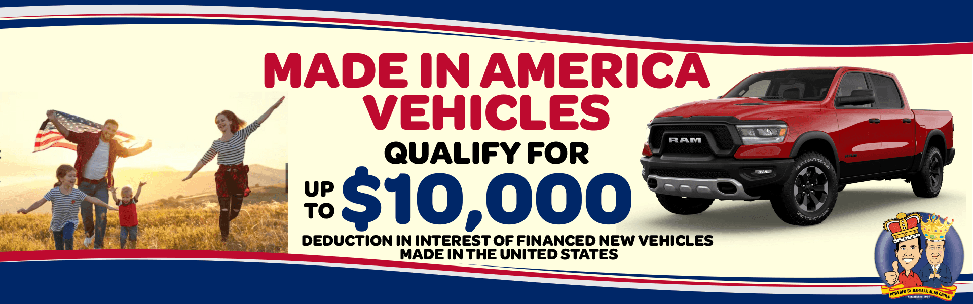 Save up to $10,000 on new vehicles when you file your taxes in 2026