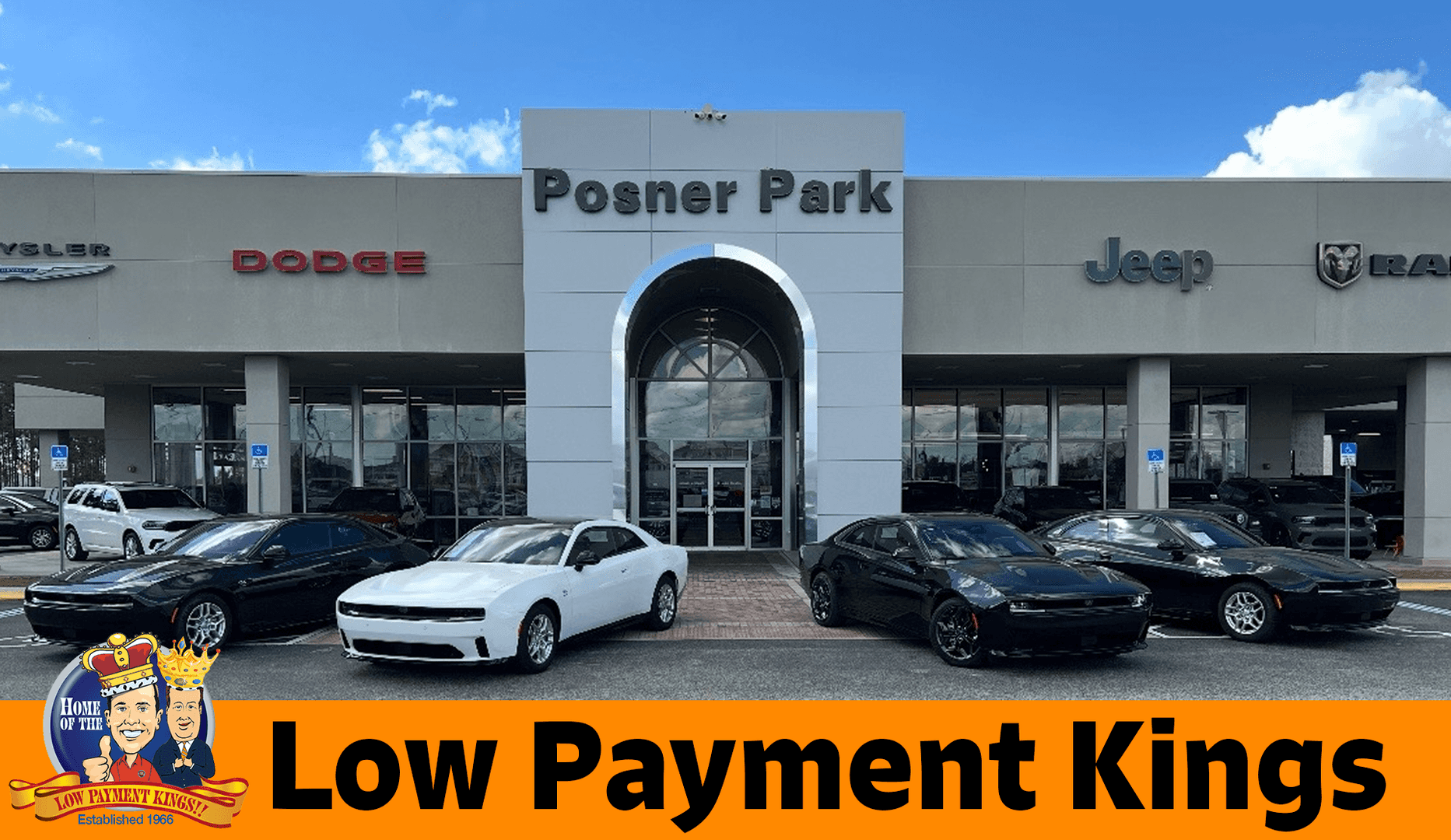 2025 Dodge Charger and 2025 Wagoneer S Low Miles barely used inventory with the Low Payment Kings