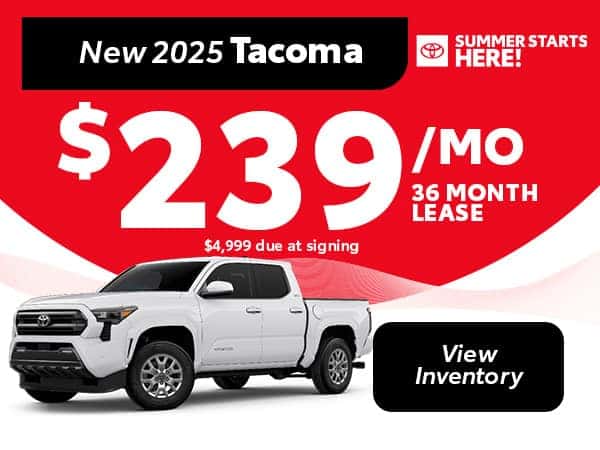 New 2025 Tacoma