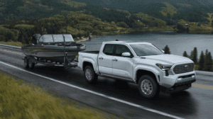 2025 Toyota Tacoma TRD Pro interior in Cockpit Red SofTex® trim for sale near Lafayette, LA