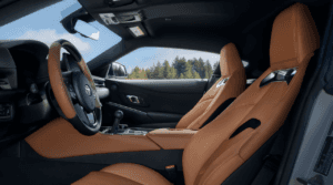 The 2026 GR 3.0 Premium interior shown in Hazelnut-colored leather trim for sale near Eunice, LA