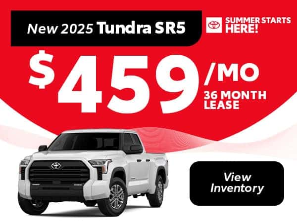 New 2025 Tundra SR5