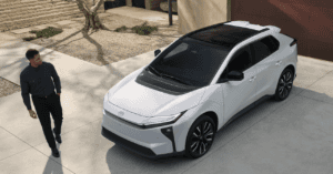 New white 2026 Toyota bZ in Opelousas, LA